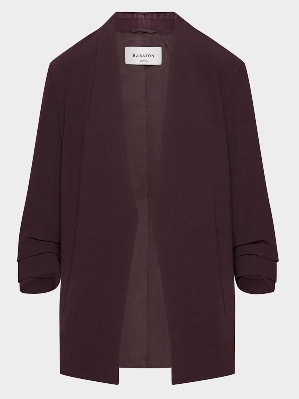 ARITZIA BABATON POWER BLAZER MIRROR CREPE SIZE 2 - Picture 1 of 10